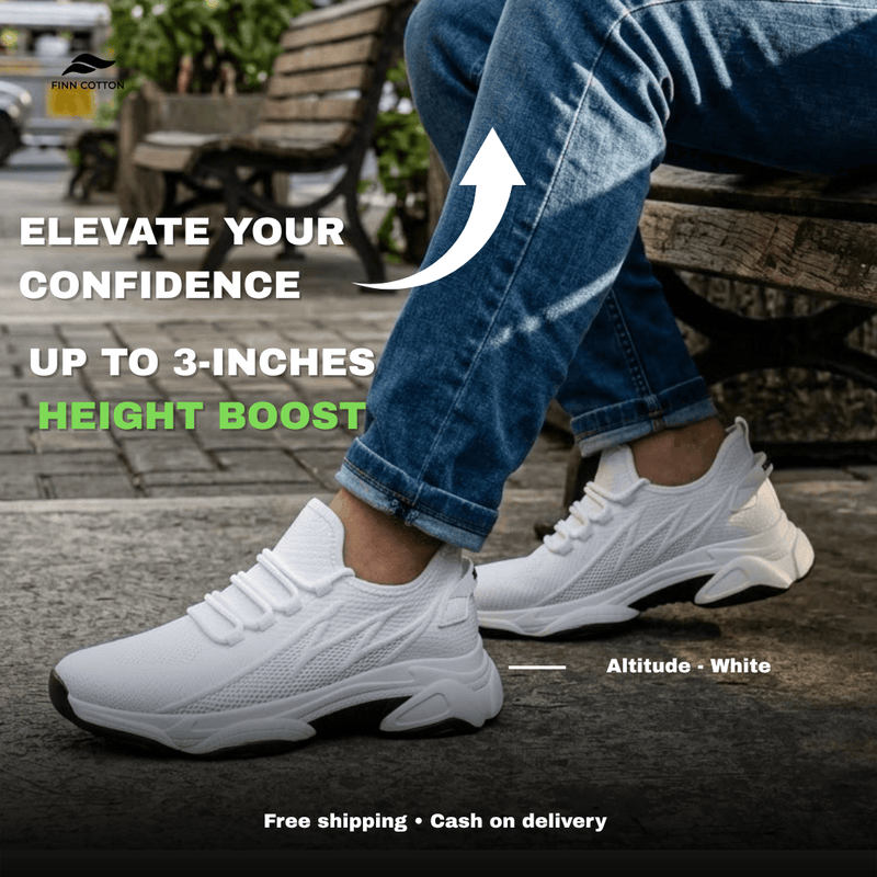 Finn Cotton Altitude, up to 3 inches of hidden height