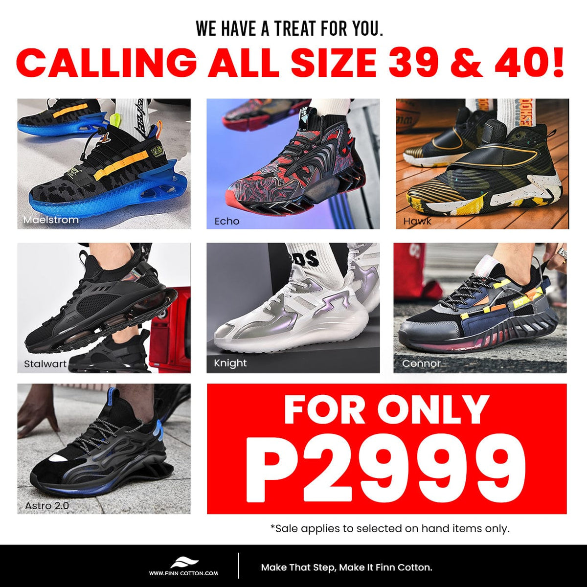 On-Hand Shoes – Finn Cotton