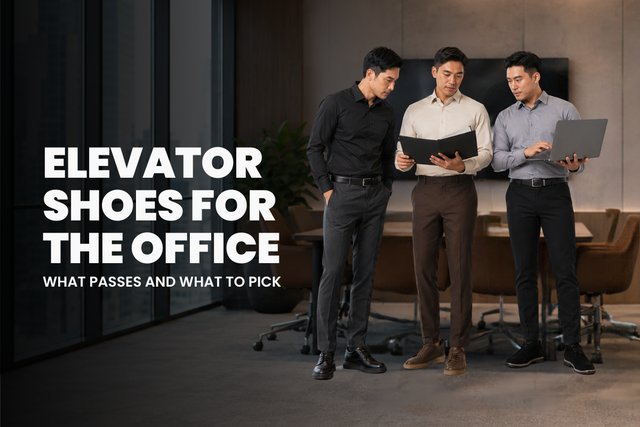 Elevator Shoes for Work and the Office: What Passes and What to Pick