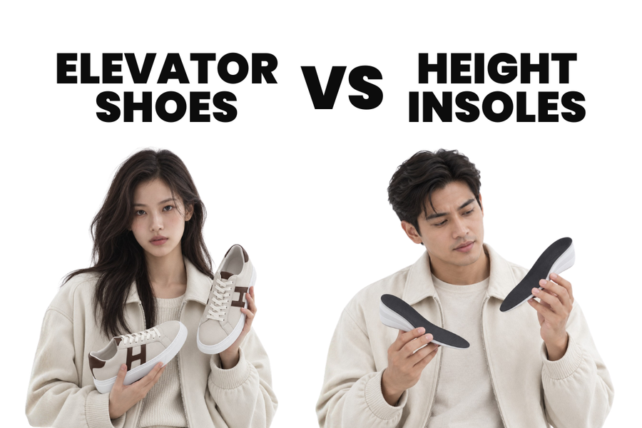 Elevator Shoes vs Shoe Lifts and Height Insoles: Which Should You Buy?