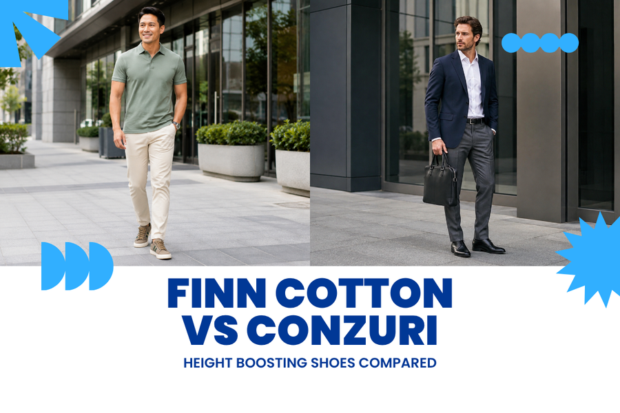Finn Cotton vs Conzuri: Height Boosting Shoes Compared for Filipino Buyers