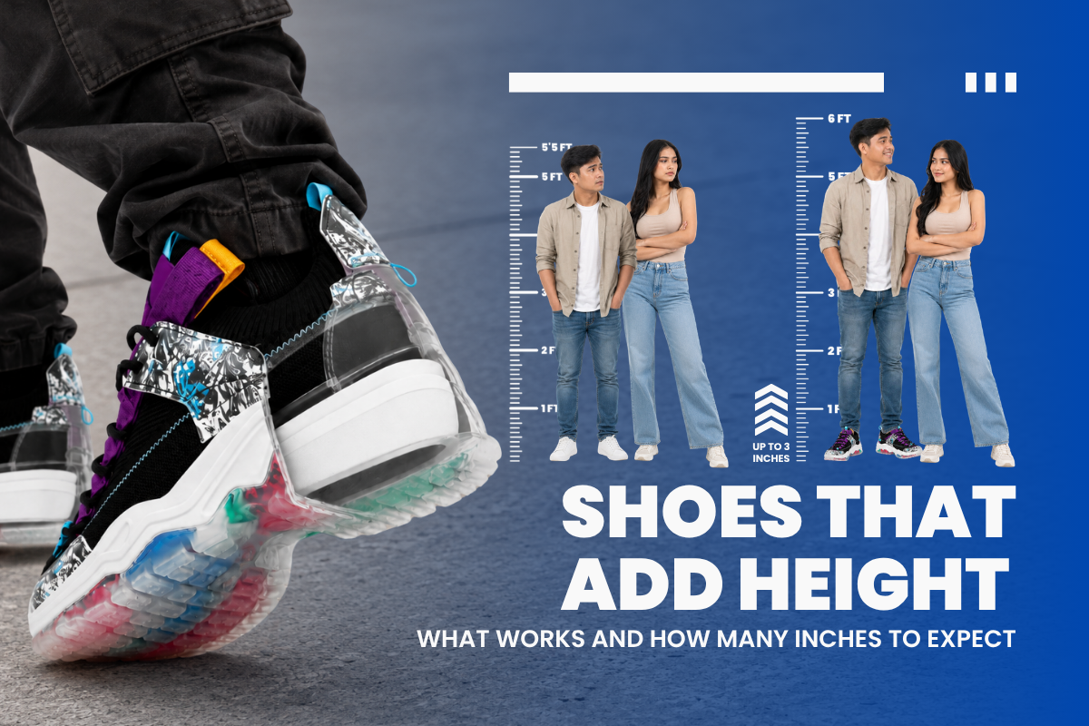 Shoes That Add Height: What Works and How Many Inches to Expect