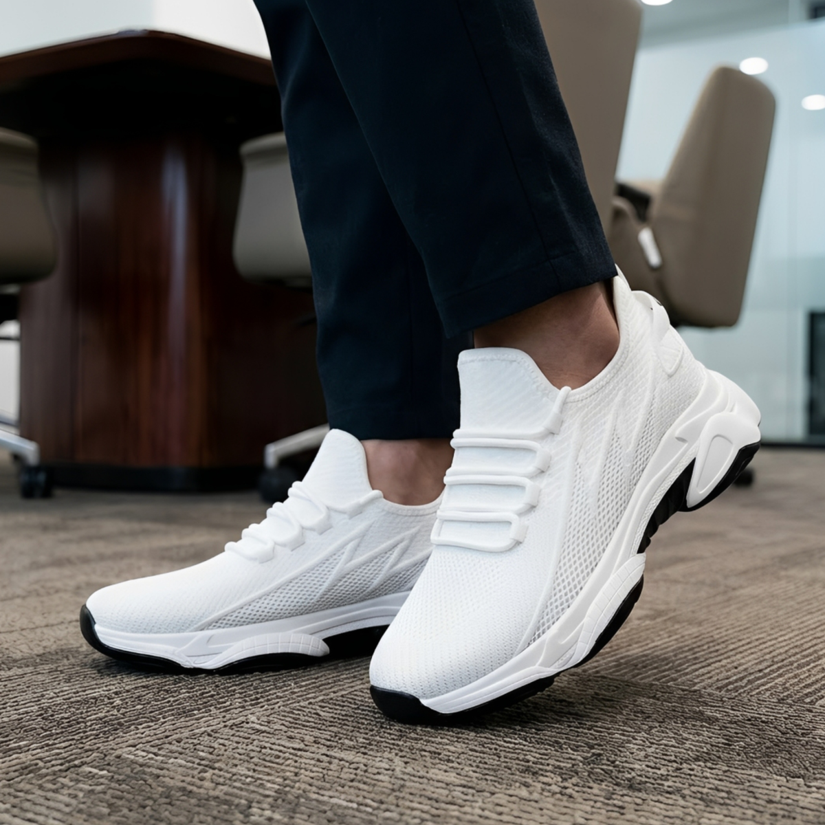 Height-Boosting Sneakers — Look Taller Instantly