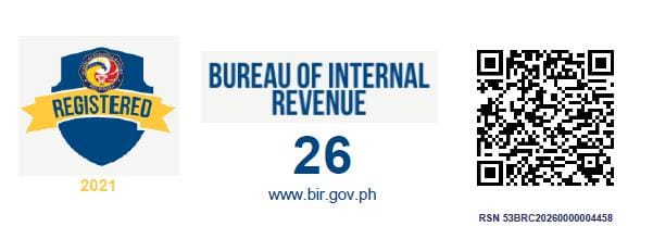 BIR Registration Seal Badge