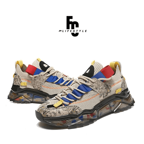 Finn Cotton Beige / 39 Marble x Graffiti 2.0 Sneakers