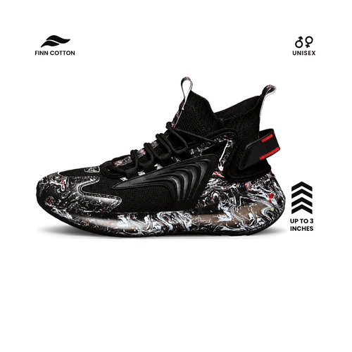 Finn Cotton 0 Black / 35 Marble 3.0 Marble 3.0 Abstract Print Lifestyle Sneakers | Finn Cotton
