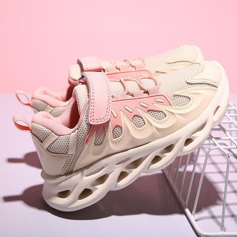 Finn Cotton 0 Girls Running Shoes Fashion Children's Sport Shoe Comfortable Mesh Sneakers For Kids