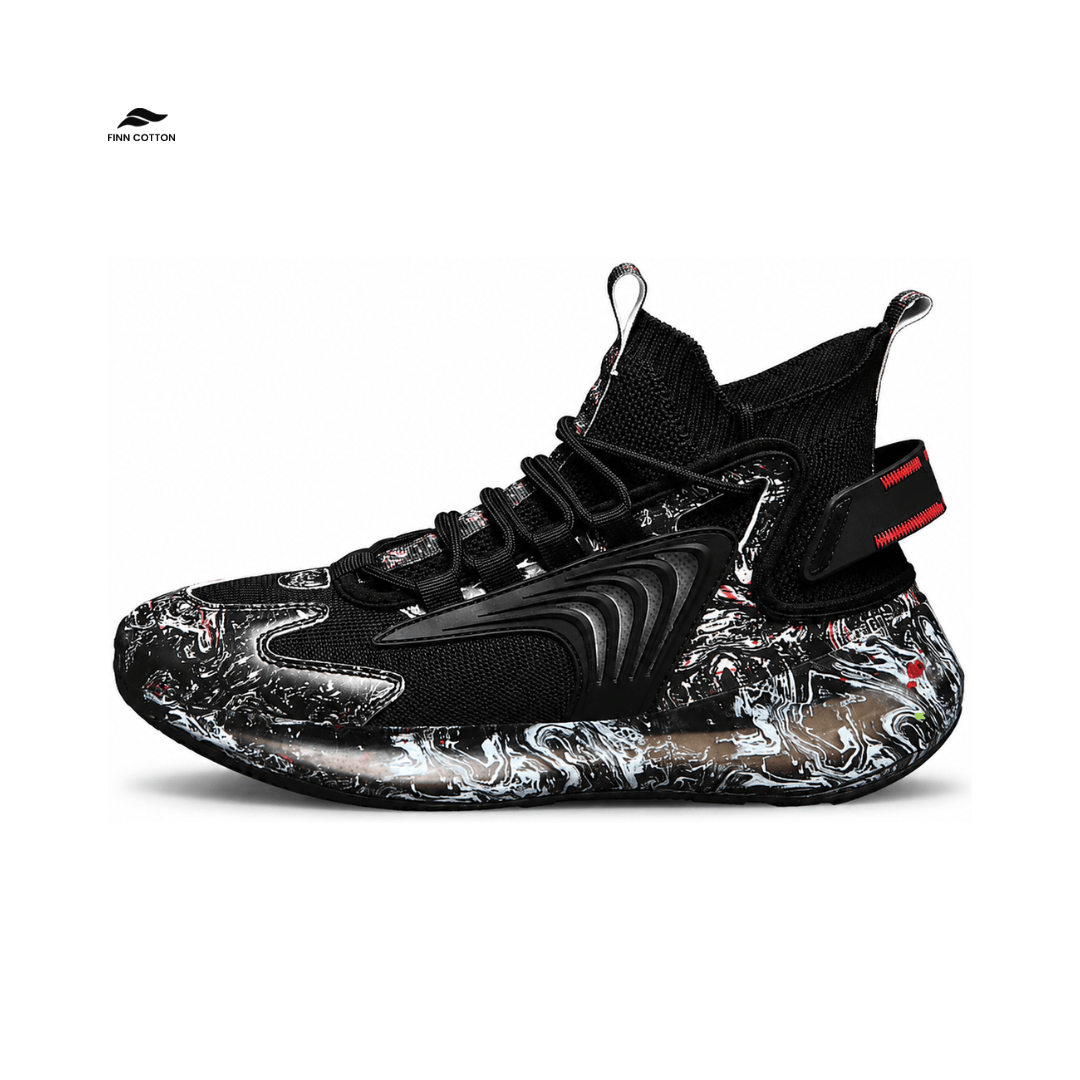 Finn Cotton 0 Marble 3.0 Marble 3.0 Abstract Print Lifestyle Sneakers | Finn Cotton