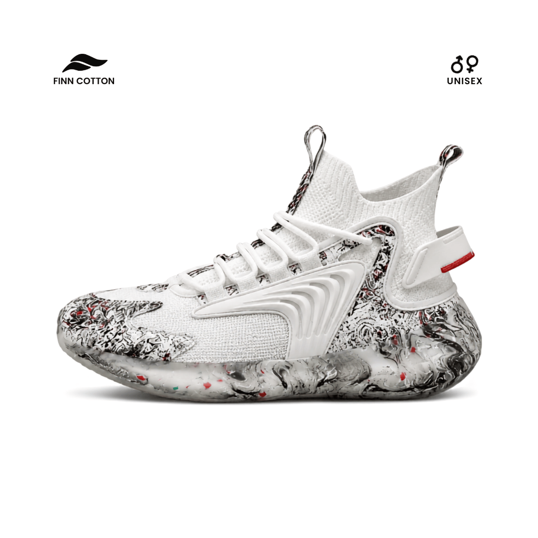 Finn Cotton 0 Marble 3.0 Marble 3.0 Abstract Print Lifestyle Sneakers | Finn Cotton
