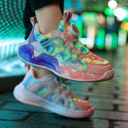 Finn Cotton 0 Noctilucent Children Running Shoes Comfortable Kids Shoes Fashion Non-slip Sneakers For Boy High Quality Girl&#39;s Shoes