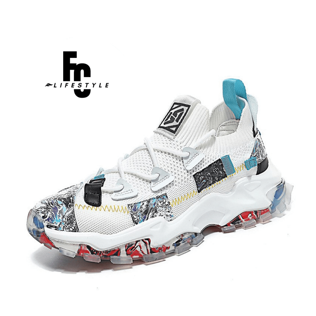 Finn Cotton 0 White / 39 Graffiti 2.5 Sneakers