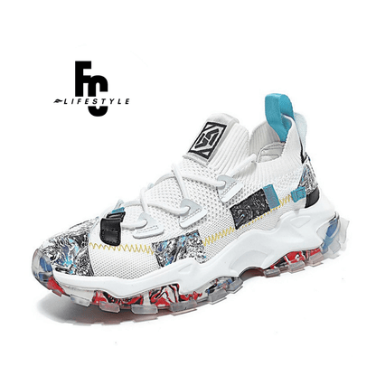 Finn Cotton 0 White / 39 Graffiti 2.5 Sneakers