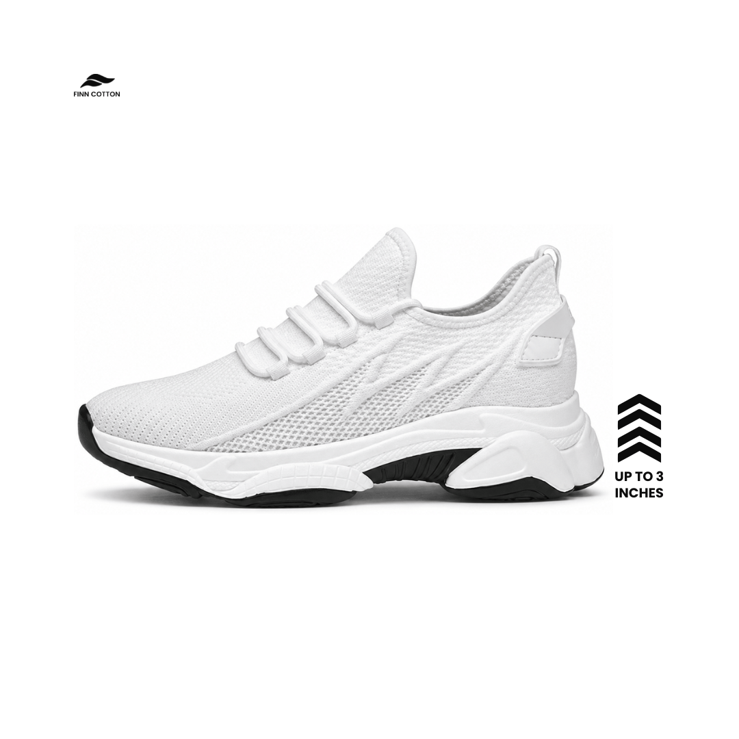 Finn Cotton Altitude Altitude | Confidence Boosting Height Enhancing Sneakers | Unisex