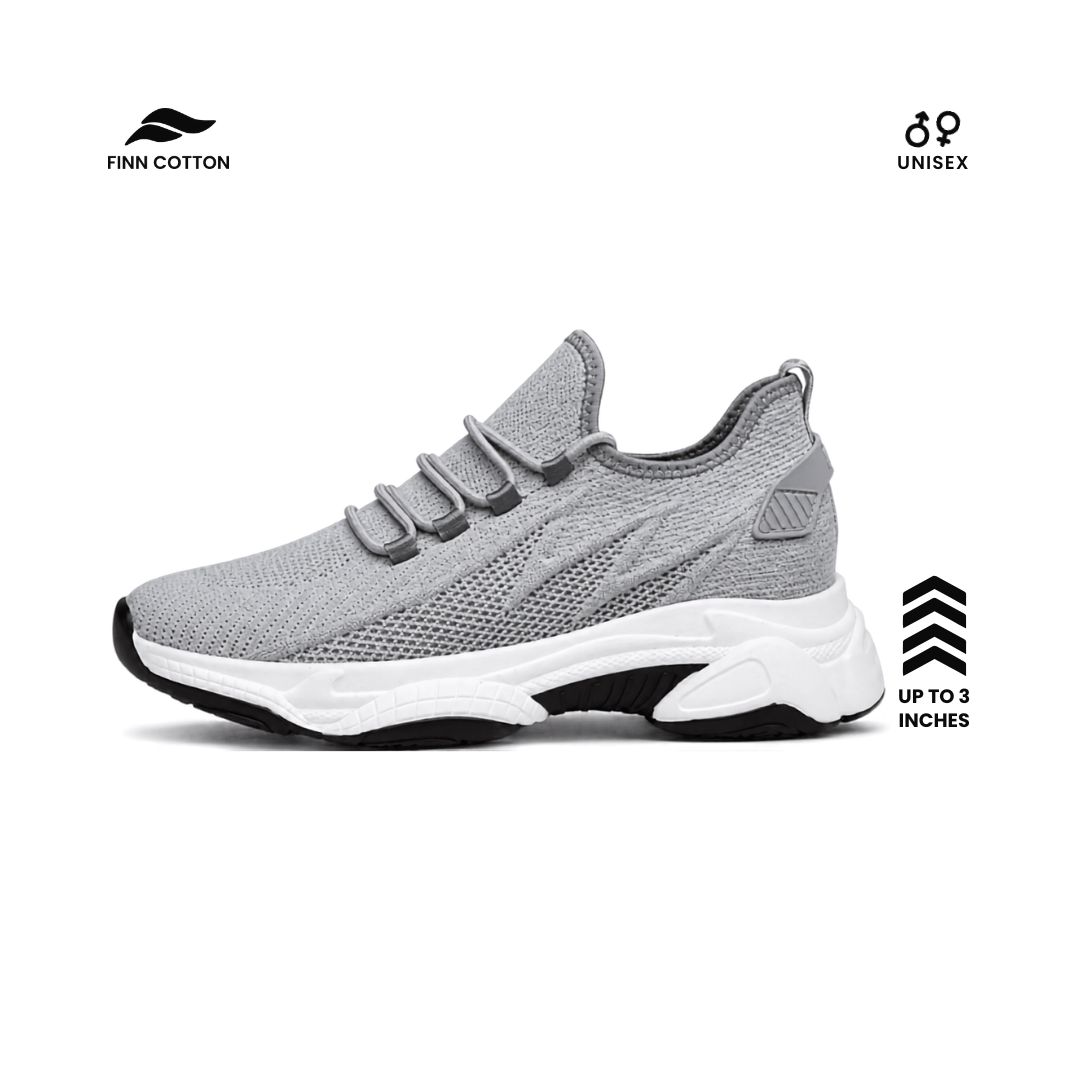 Finn Cotton Altitude Altitude | Confidence Boosting Height Enhancing Sneakers | Unisex