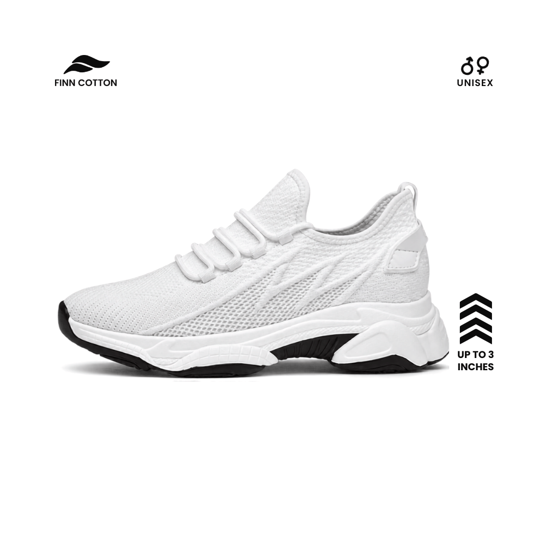 Finn Cotton Altitude Altitude | Confidence Boosting Height Enhancing Sneakers | Unisex