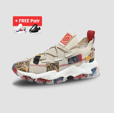 Finn Cotton Beige / 36 / Gray Ultramove Graffiti 2.5 Graffiti 2.5