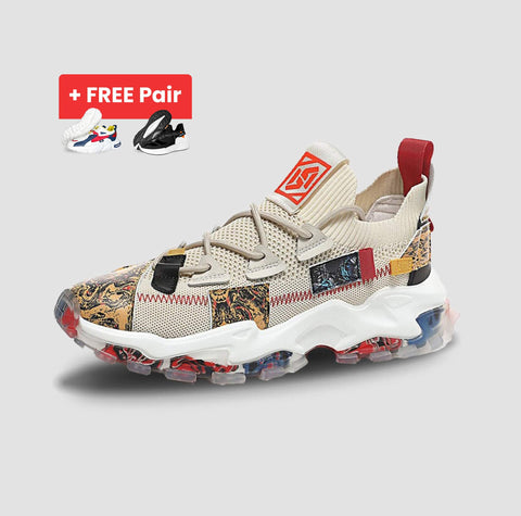 Finn Cotton Beige / 36 / Gray Ultramove Graffiti 2.5 Graffiti 2.5