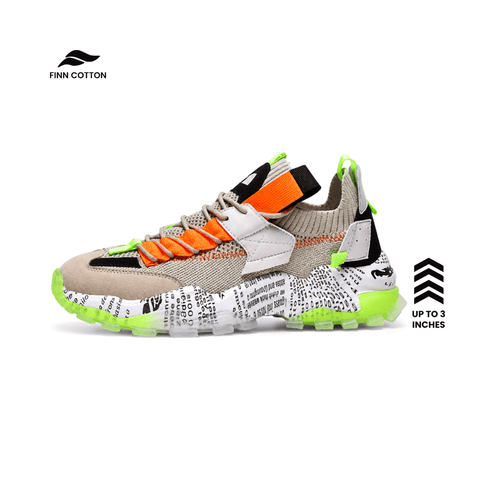 Finn Cotton Beige / 39 Graffiti 9.0 Graffiti 9.0 Modern Street Style Sneakers | Finn Cotton