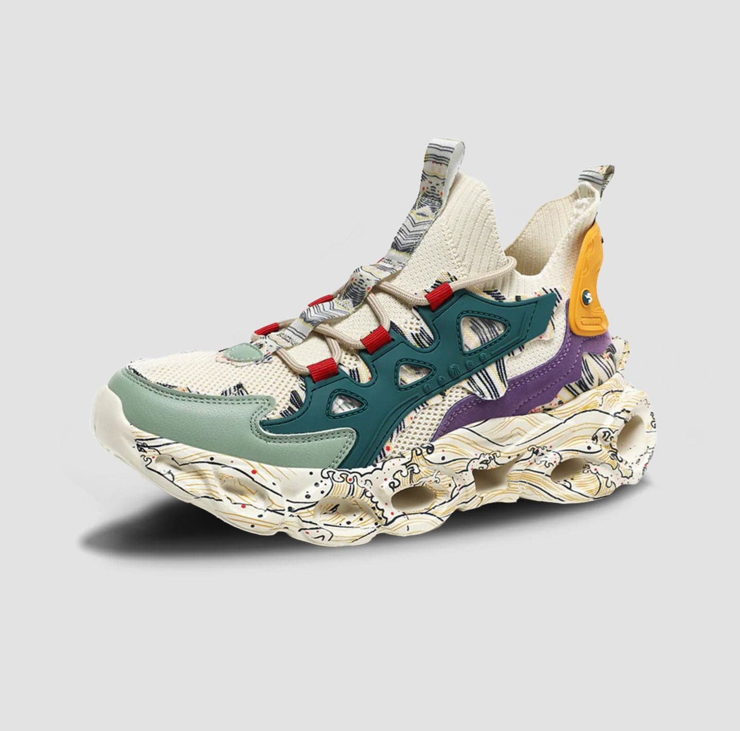 Finn Cotton Beige Green / 36 Graffiti X Graffiti X