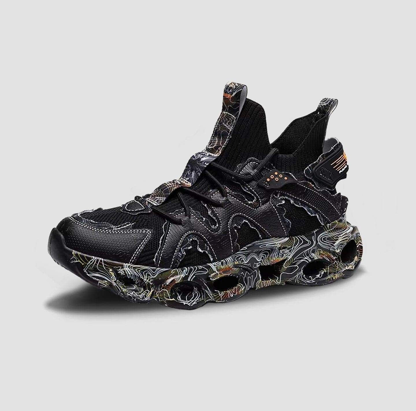 Finn Cotton Black / 39 Marble 4 Marble 4