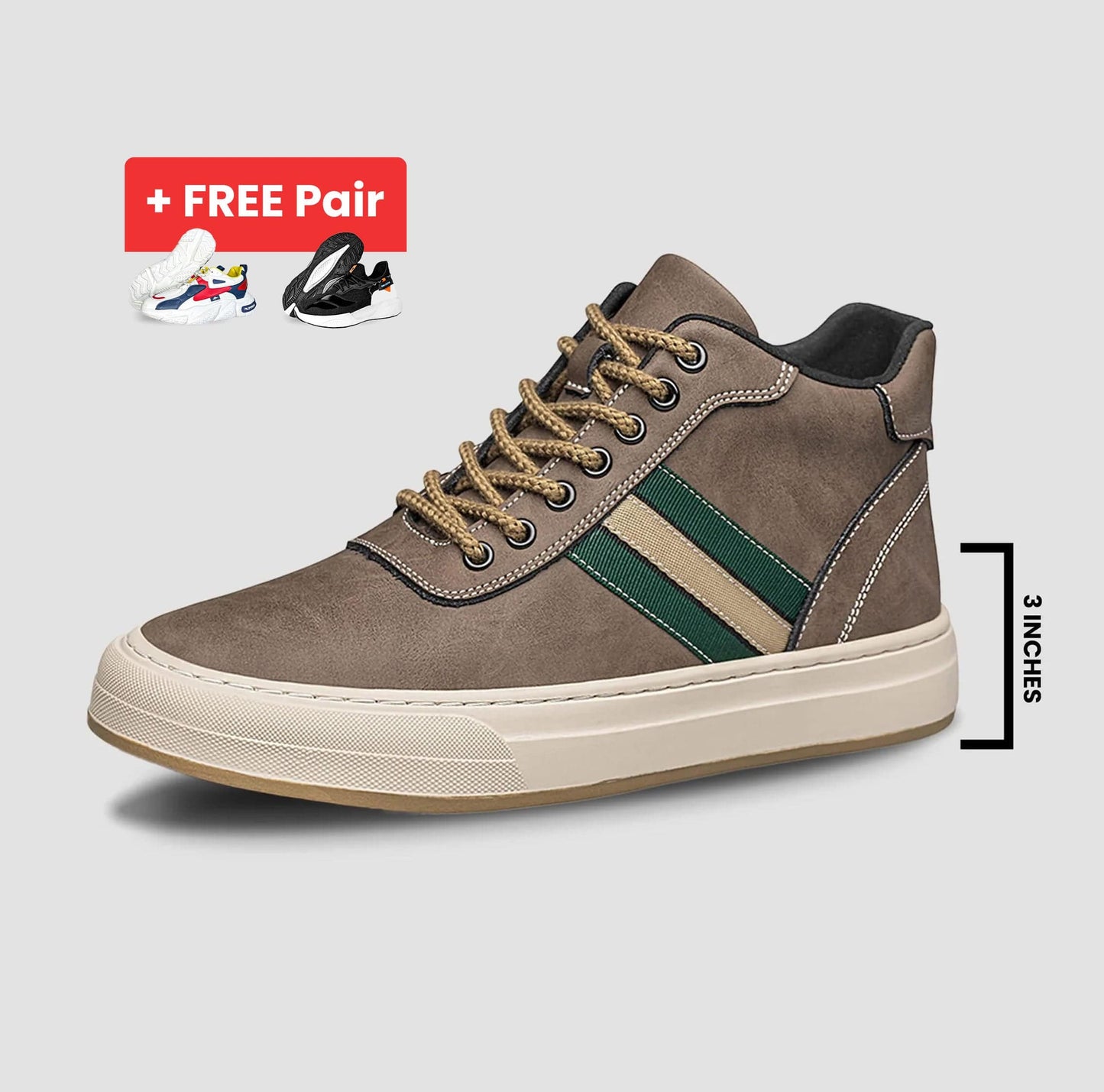 Finn Cotton Brown / 38 / Gray Ultramove Stratos Stratos