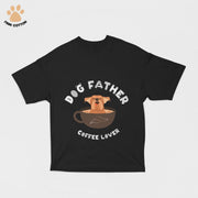 Finn Cotton Clothing Dog Father, Coffee Lover