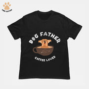 Finn Cotton Clothing Dog Father, Coffee Lover