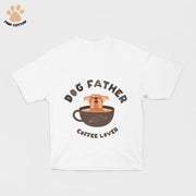 Finn Cotton Clothing Dog Father, Coffee Lover