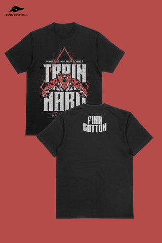 Finn Cotton Clothing TRAIN HARD - Standard Fit Shirt (FINAL)