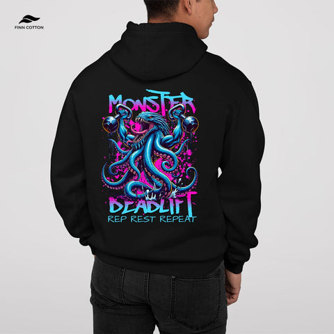 Finn Cotton Clothing XSMALL / Black / Hoodie MONSTER DEADLIFT MONSTER DEADLIFT