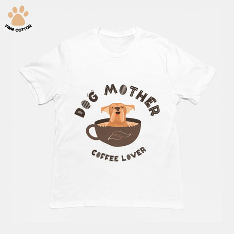 Finn Cotton Clothing XSMALL / Black / Oversized Dog Mother, Coffee Lover