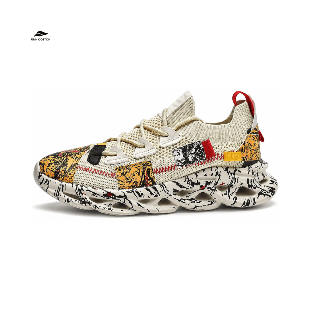 Finn Cotton Graffiti V Graffiti V Urban Art Streetwear Sneakers | Finn Cotton
