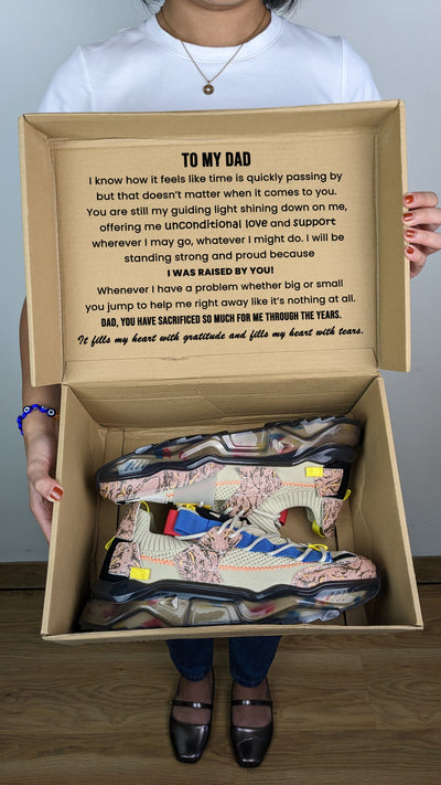 Finn Cotton Marble x Graffiti 2.0 Sneakers with Gift Box (For Him)