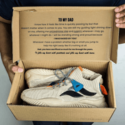 Finn Cotton Nimbus Sneakers with Dedication Box for Dad Nimbus Sneakers with Dedication Box for Dad