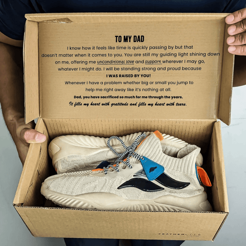 Finn Cotton Nimbus Sneakers with Dedication Box for Dad Nimbus Sneakers with Dedication Box for Dad