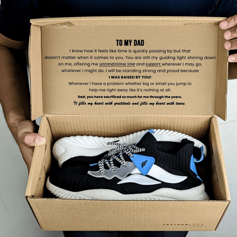 Finn Cotton Nimbus Sneakers with Dedication Box for Dad Nimbus Sneakers with Dedication Box for Dad