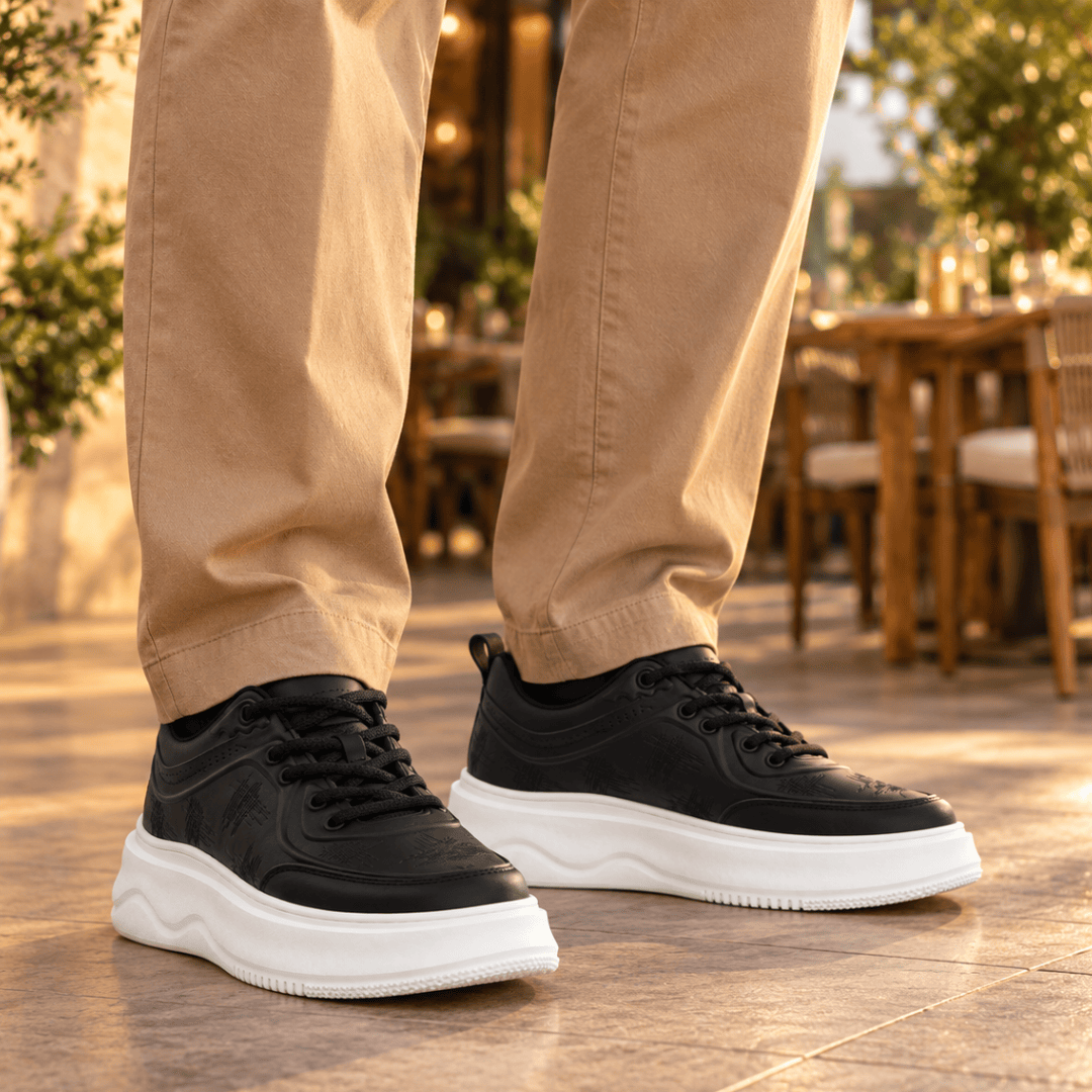Finn Cotton Sneakers Comet Comet Chunky Height Increasing Sneakers | Finn Cotton