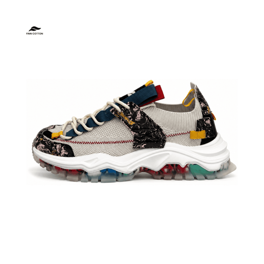 Finn Cotton Sneakers Graffiti Graffiti Chunky Streetwear Sneakers | Finn Cotton