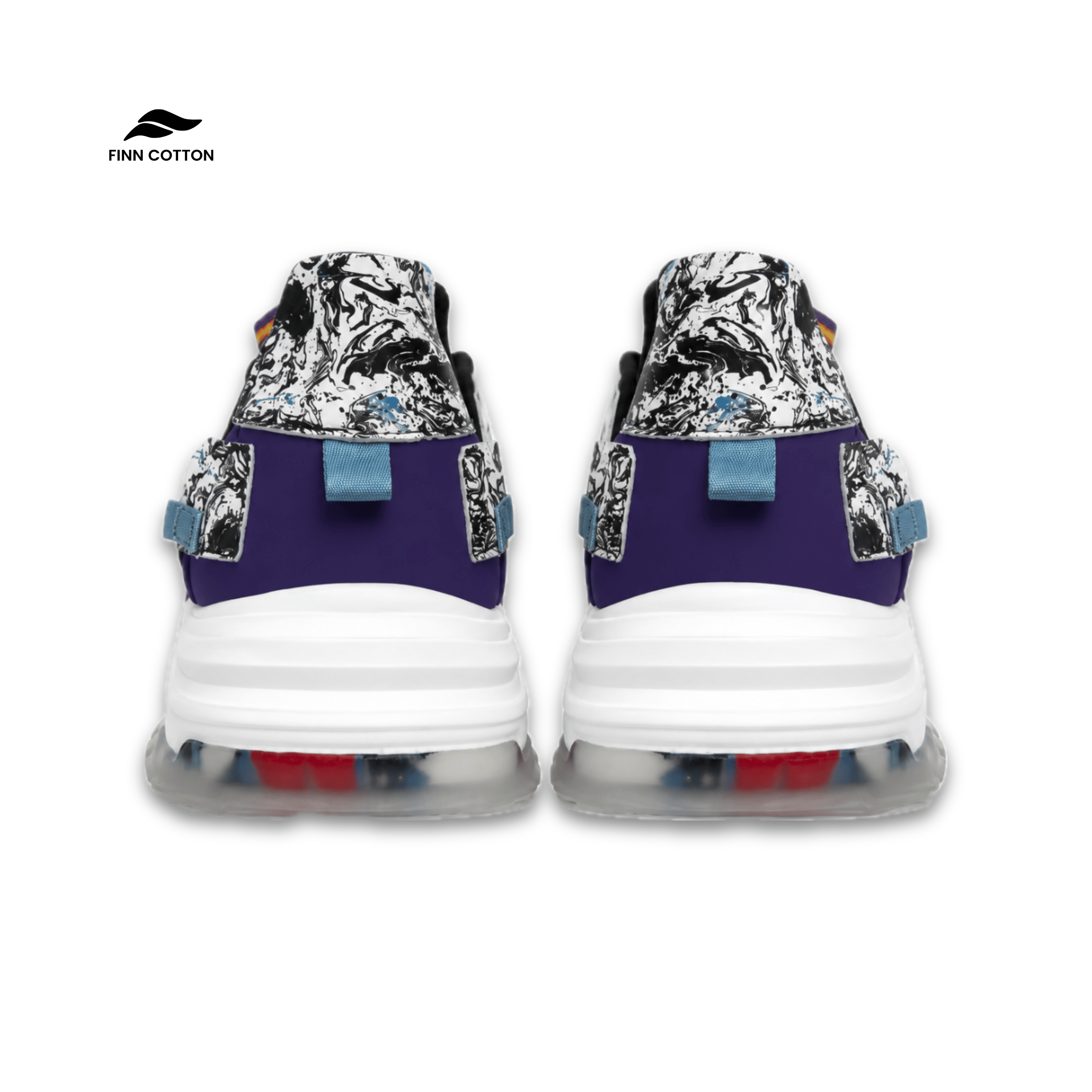 Finn Cotton Sneakers Graffiti Graffiti Chunky Streetwear Sneakers | Finn Cotton