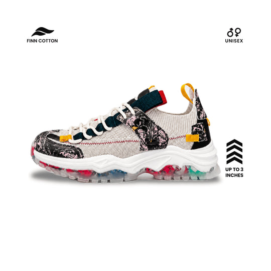 Finn Cotton Sneakers Graffiti Graffiti Chunky Streetwear Sneakers | Finn Cotton