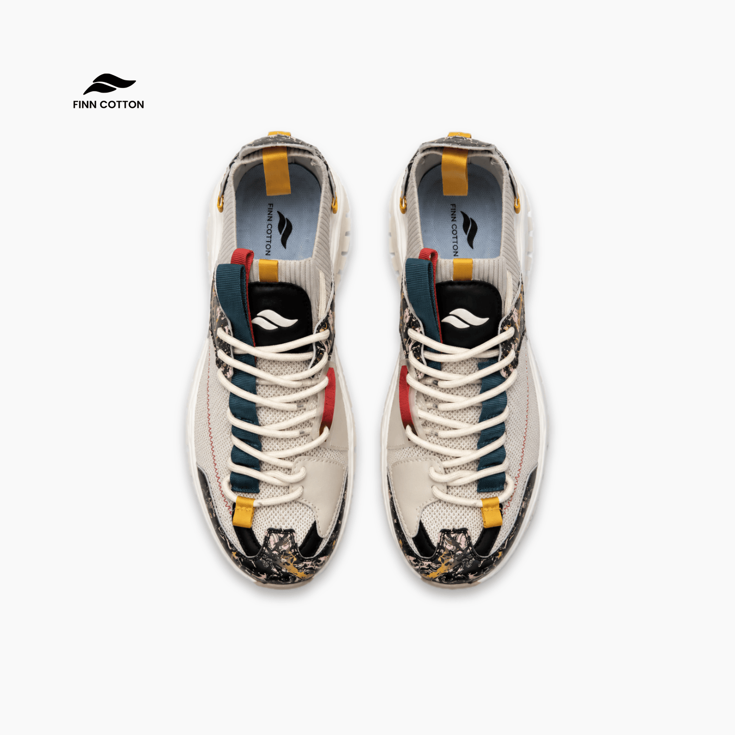 Finn Cotton Sneakers New Graffiti Graffiti Chunky Streetwear Sneakers | Finn Cotton