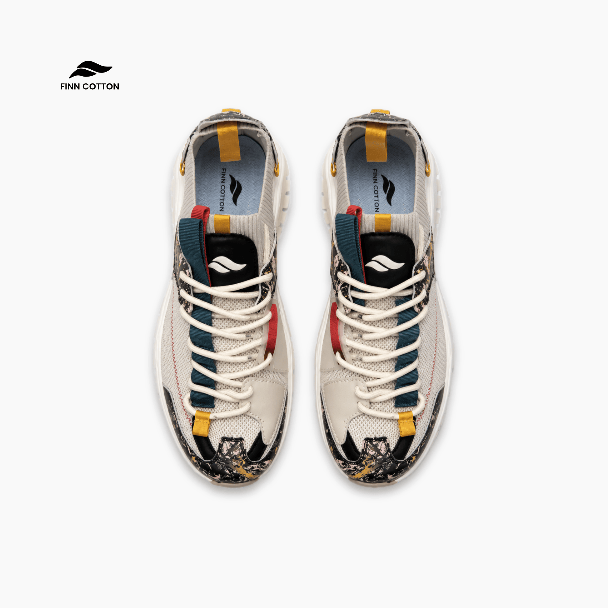 Finn Cotton Sneakers New Graffiti Graffiti Chunky Streetwear Sneakers | Finn Cotton