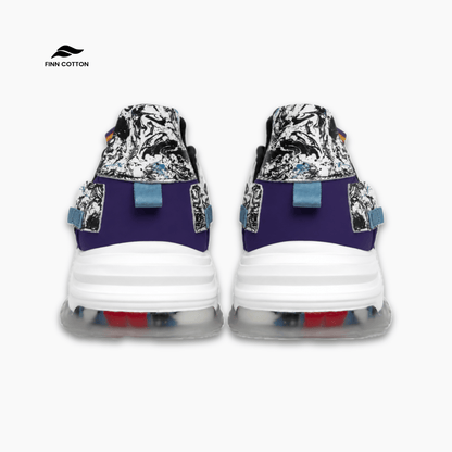 Finn Cotton Sneakers New Graffiti Graffiti Chunky Streetwear Sneakers | Finn Cotton