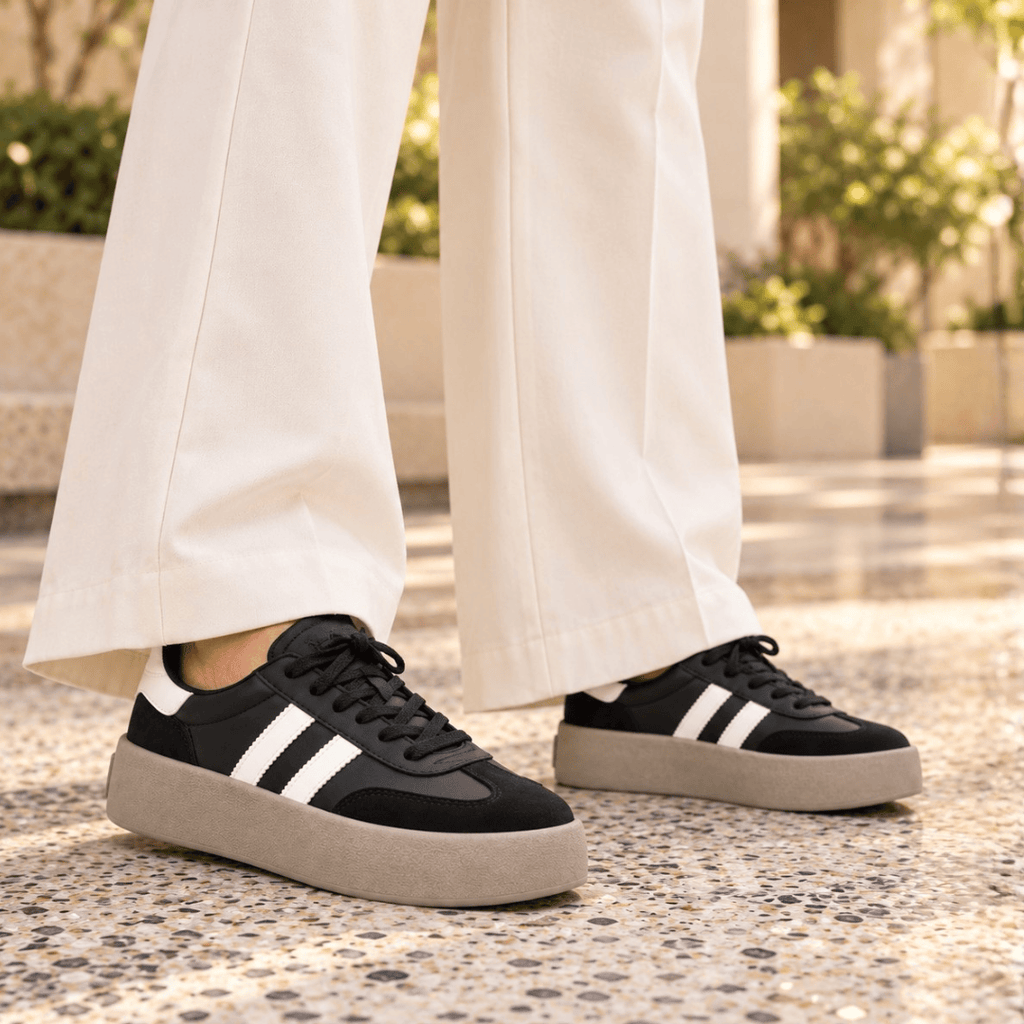 Finn Cotton Sneakers Afterglow Afterglow Platform Sneakers with Hidden Lift | Finn Cotton