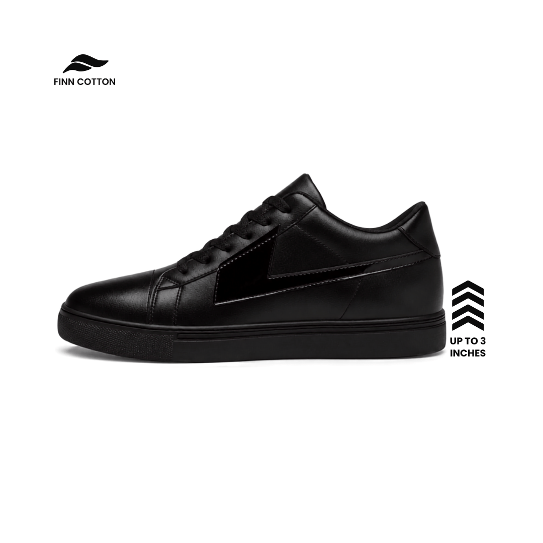Finn Cotton Stealth Stealth Elevator Dress Shoe | Finn Cotton