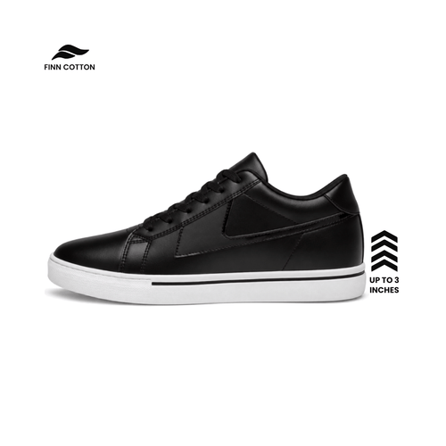 Finn Cotton Stealth Stealth Elevator Dress Shoe | Finn Cotton