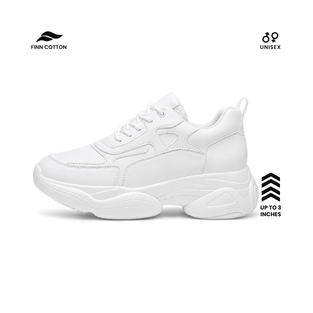Finn Cotton Ulap Ulap | Confidence Boosting Height Enhancing Sneakers | Unisex