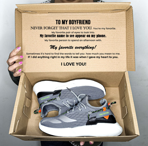 Finn Cotton Ultramove Sneakers with Gift Box (For Him)