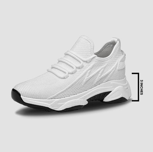 Finn Cotton White / 36 Altitude Altitude | Confidence Boosting Height Enhancing Sneakers | Unisex