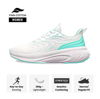 Finn Cotton White / 36 Velocity Running Sneakers Velocity Running Sneakers